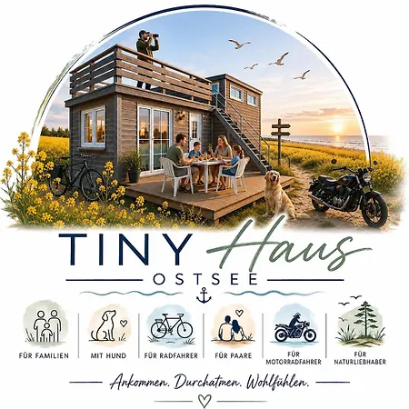 Tiny House Nachtigall C207 - Ostsee Urlaub & *