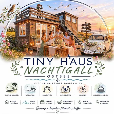 Tiny House Nachtigall C207 - Ostsee Urlaub & *