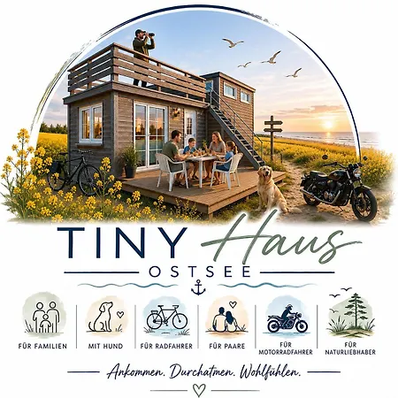 Tiny House Nachtigall C207 - Ostsee Urlaub & * Gross Kordshagen